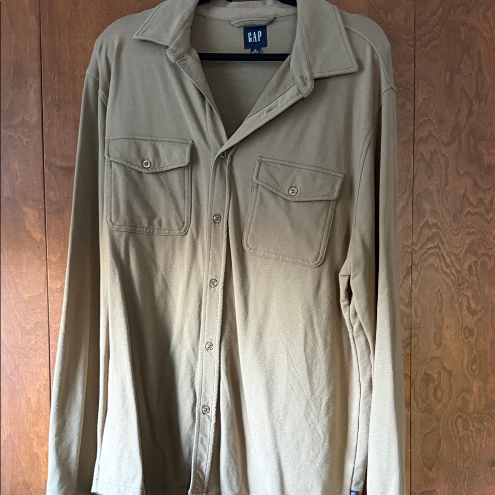 GAP Men's Beige Shirt Jacket